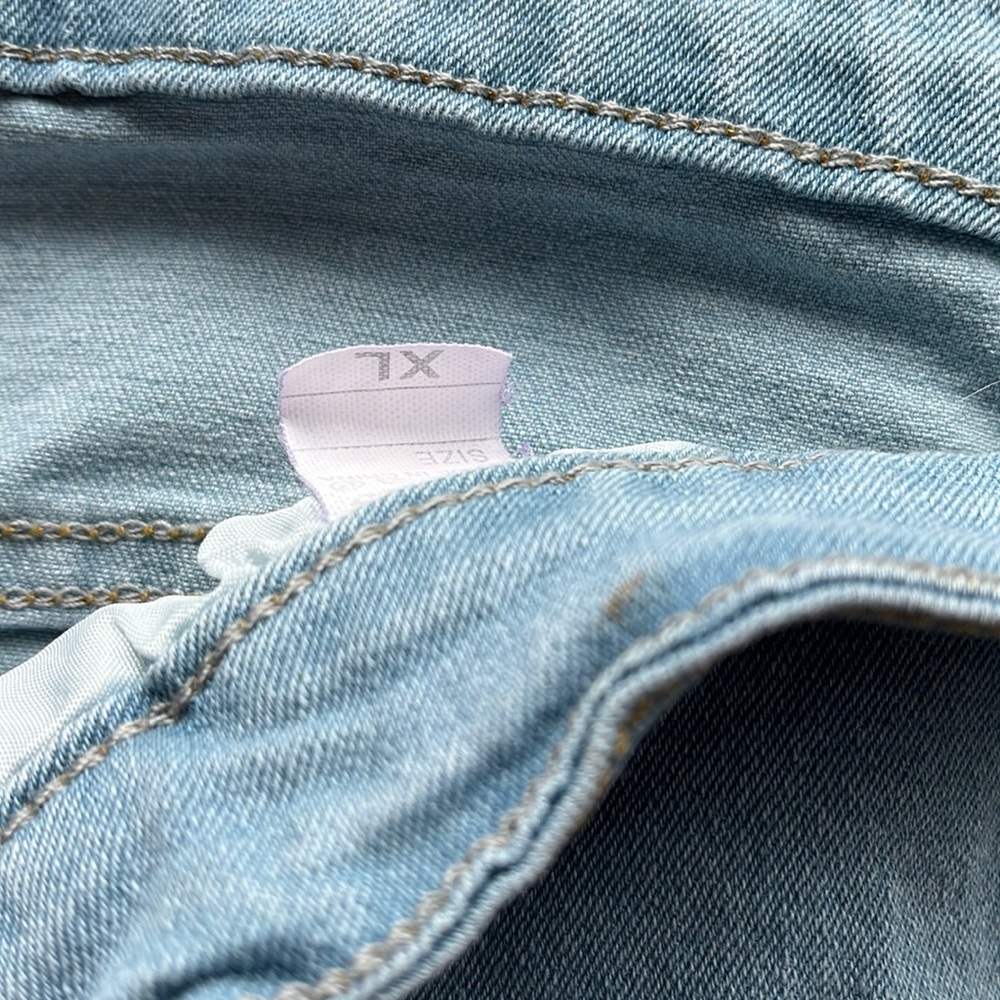 High waist bell bottom jeans